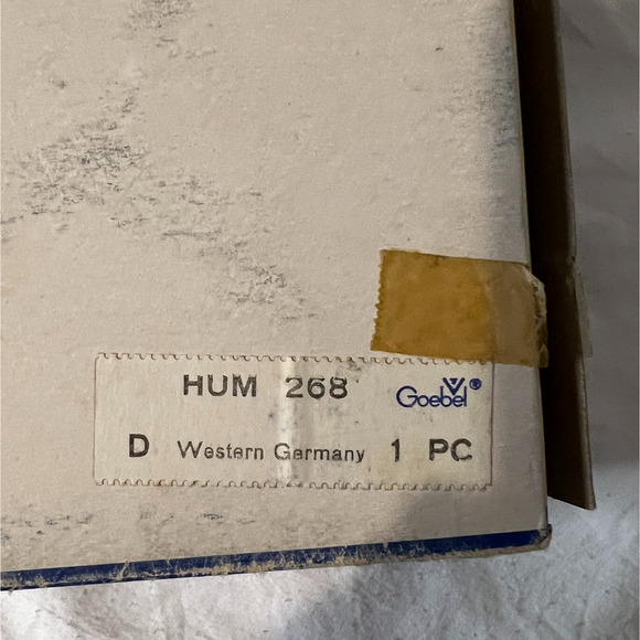 Vintage 1975 M.J. Hummel Plate 5th Anniversary Plate Collectible Original Box - Picture 5 of 11